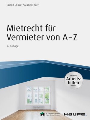 cover image of Mietrecht für Vermieter von A-Z--inkl. Arbeitshilfen online
